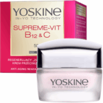 Bild von Yoskine Supreme-Vit B12 + C Regenerujący krem przeciwzmarszczkowy do twarzy na noc 50+